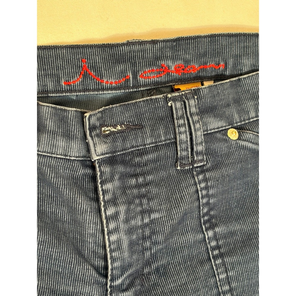 Jag Jeans Monica Navy Blue Corduroy Bootcut Pants Size 29 Stretch Mid Rise
